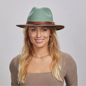 American Hat Maker Summit Felt/Leather  Cowgirl Hat